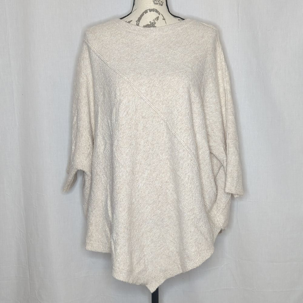 Lou & Grey Dolman Sleeve Tunic Sweater Size XS/S EUC